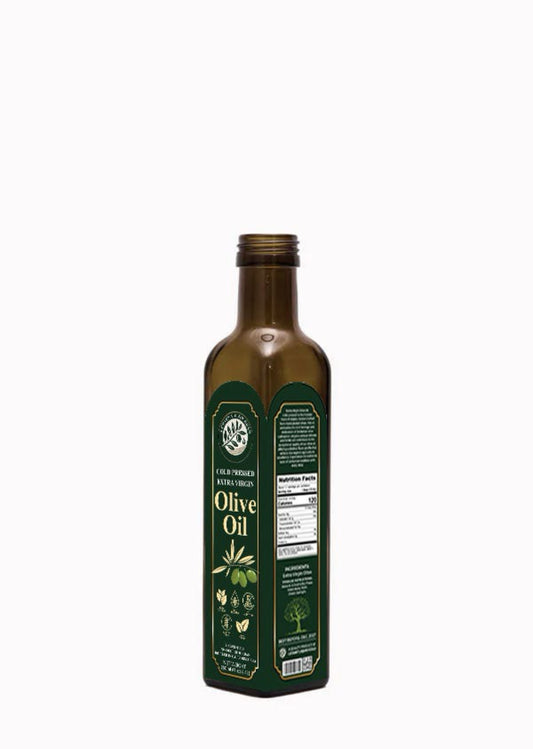 Premium Levantine Extra Virgin Olive Oil – Cold Pressed, Organic, 250mL – Jordanian Maysar Olives